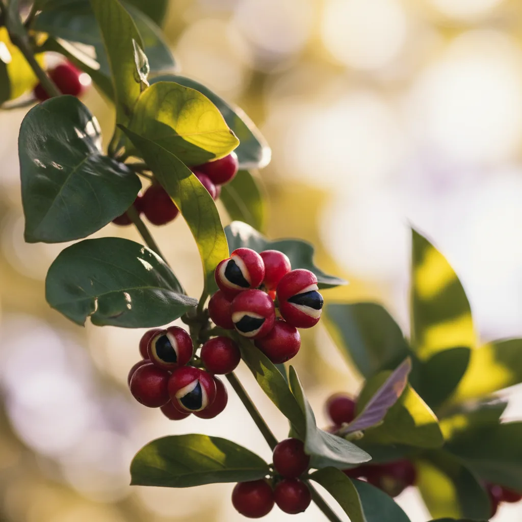 Guarana berries on tropical vine - guarana extract supplement Australia